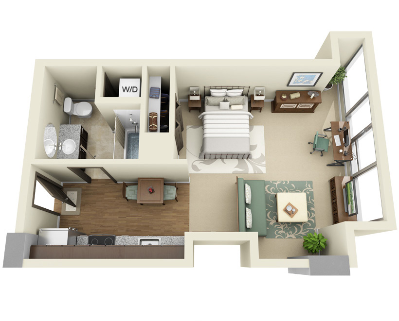 Floor Plans for Accurate Furniture Layout - Windows & Wall Decor